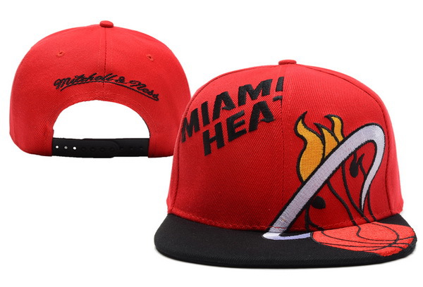 Miami Heat Snapback Hat XDF 18